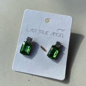 Green Earrings